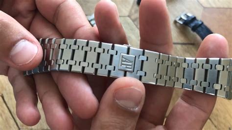 audemars piguet royal oak bracelet adjustment